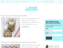 Tablet Screenshot of bigfamilyblessings.com